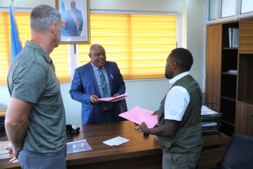 CSN-GHC : Raymond BONGOLE a signé un protocole d’accord avec l’ONG Provide Hope in Action